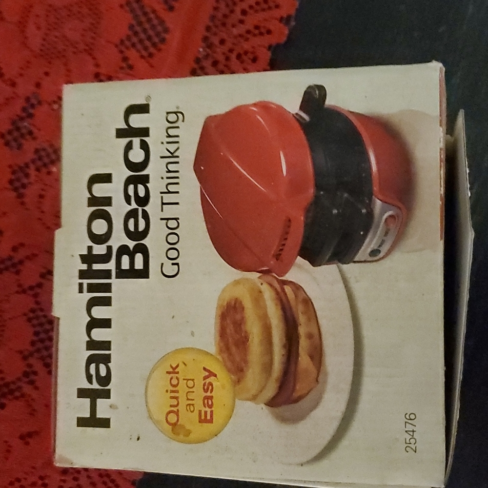 Hamilton Beach breakfast maker